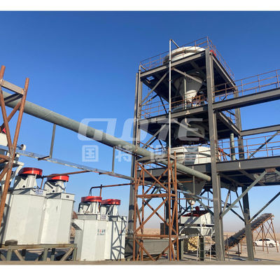 0.106-0.85mm 모래 크기 Frac 모래 가공을위한 실리카 모래 세척 공장