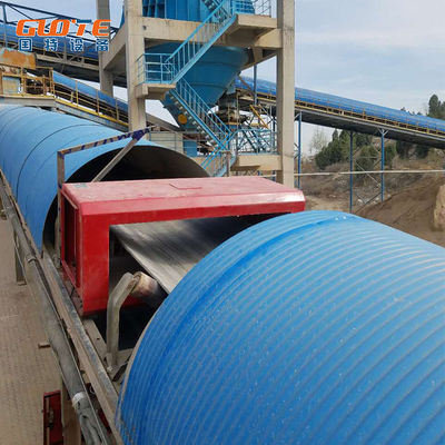 높은 PLC 식품 산업 금속 탐지 벨트 너비 500-2000mm 자동 탐지
