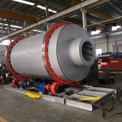 50-100kw 산업용 강 모래 회전 건조기 다른 모델 차원 L*W*H