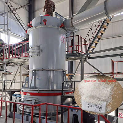 쿼츠 광산 가공 라인 2000kg 기술자 지도와 함께 수직 모래 제조