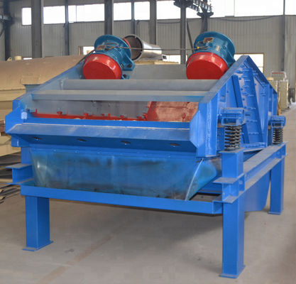 모래 세척 및 정화 공장용 모래 탈수 스크린 3800 KG 0.1-0.5mm Mesh 크기