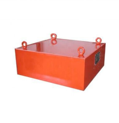 600*450*280mm 차원 L*W*H 영구 자석 컨베이어 벨트용 매달린 자석 분리기