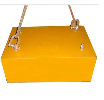 600*450*280mm 차원 L*W*H 영구 자석 컨베이어 벨트용 매달린 자석 분리기