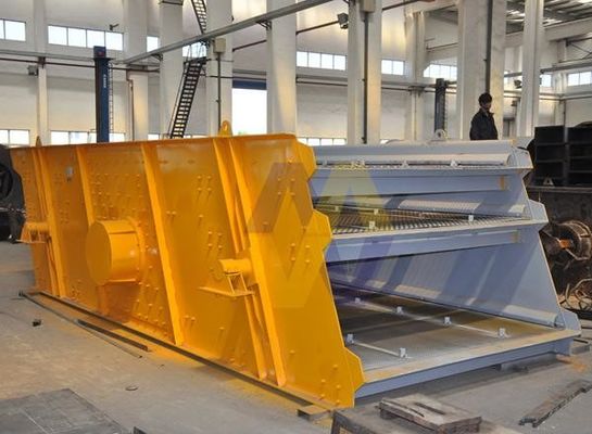신뢰성 좋은 모래 진동 스크리닝 분쇄기 모래 차원 L*W*H 4800 KG