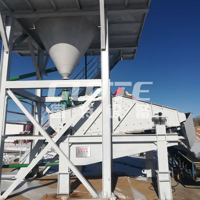 광산 기계용 수직 진동 모터로 구동되는 모래 진동 분리기 3800 KG