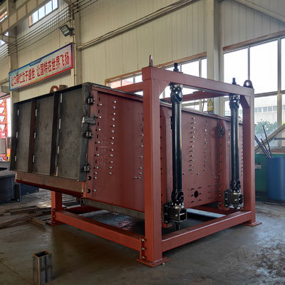 Frac 모래 스크리닝에 대한 평면 진동 스크린 20mm 380V 전압 이하