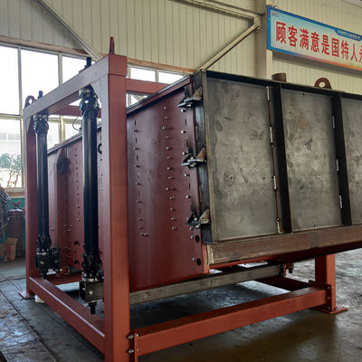 Frac 모래 스크리닝에 대한 평면 진동 스크린 20mm 380V 전압 이하