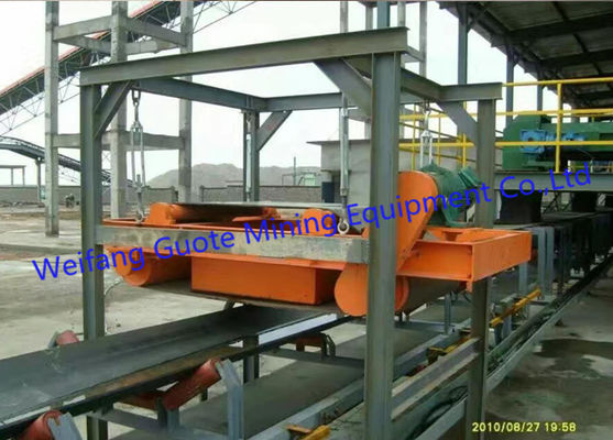 500~2000mm 벨트 너비 220V/380V 전압의 자기 배열 자석 철 분리기