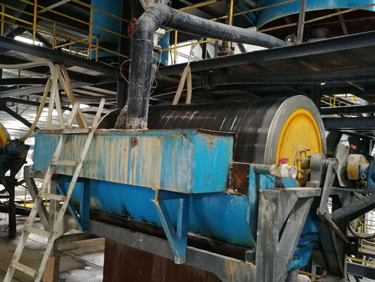 광산 기계 블랙 골드 망간 철 구리 광석 습기형 드럼 자기 분리기 350 KG