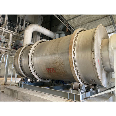 고 용량 시멘트 로터리 드럼 드라이어 SUS304L 재료와 5000 KG 용량