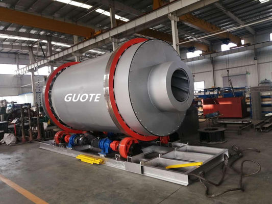 고 용량 시멘트 로터리 드럼 드라이어 SUS304L 재료와 5000 KG 용량