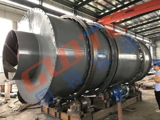습한 재료에 대한 높은 생산성 SS304 건조 기계 쿼츠 강 모래 5000 KG