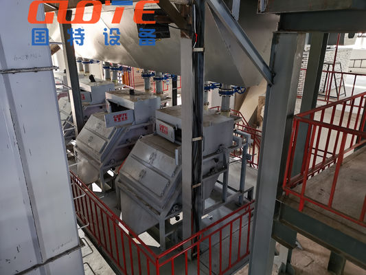 22KW 수직 화합석 분쇄기 탄소 강철으로 얇은 쿼츠 모래 만드는 기계