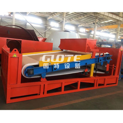 탄소 강철 및 높은 기울기 물 패널을 위한 18000 Gauss Wet Belt Magnetic Separator