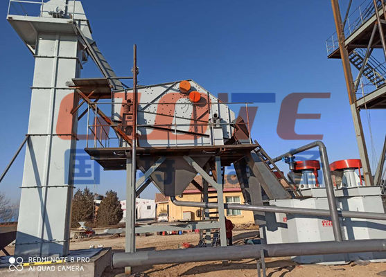 2023 물 Feldspar 쿼츠 실리카 농축 공장 유리 모래 처리 장비