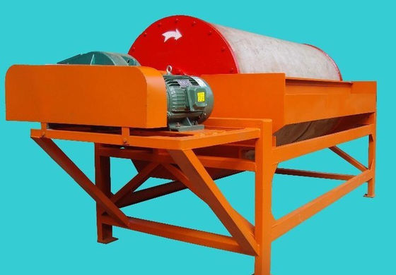 벨트 너비 500-1400mm 금광 분리 광산 기계에 대한 높은 자석 건조 드럼 자석 분리기