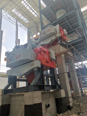 산화 된 철광석 9800 KG 42-180A 자석화 전류를 위한 매우 습한 높은 기울기 자석 분리