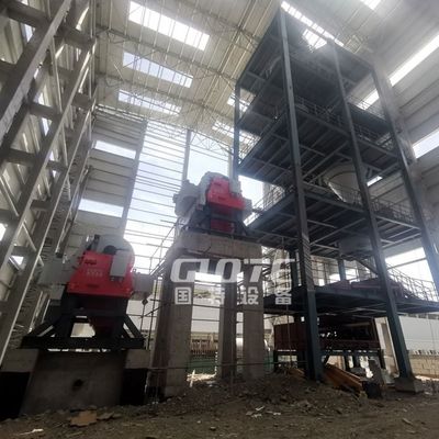 9800 KG 수직 펄싱 고 기울기 자기 분리기