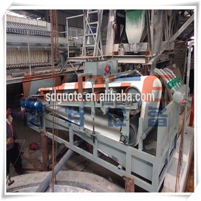 2000kg 용량 습한 벨트 쿼츠 분리 자석 분리기와 부하 용량