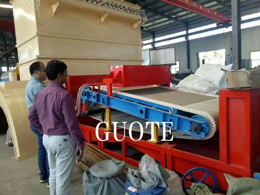 고 용량 광물 분리기 습한 벨트 기울기 평면 판 자기 분리기 2000kg