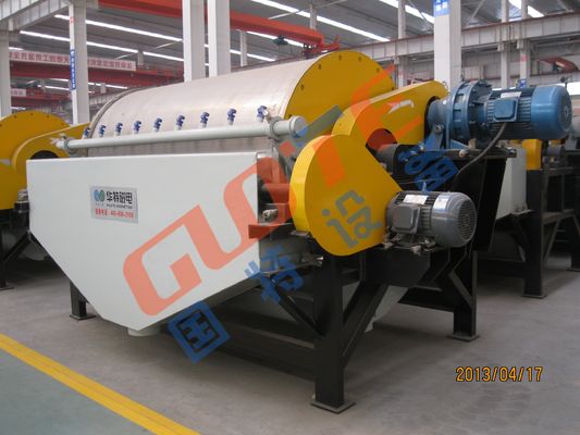 소규모 광업 철광석 보급 공장 2~3t/h 헤마타이트 자기 분리기