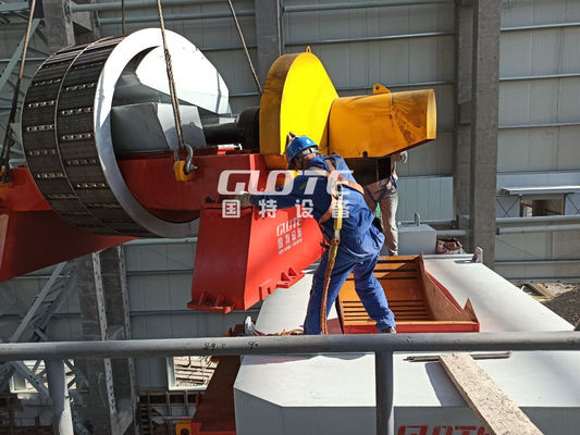 400*600mm 습한 고 가우스 자기 분리기 중공업 분리기