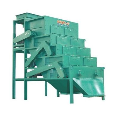 1000mm 롤러 길이 모터로 구동되는 벨트형 듀얼 롤러 영구 자석 분리기